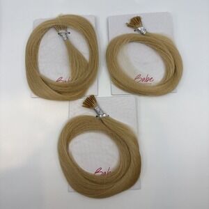Babe Hair I Tip Extensions 3 Pack #24 Cindy 22" Long New In Package Human Hair